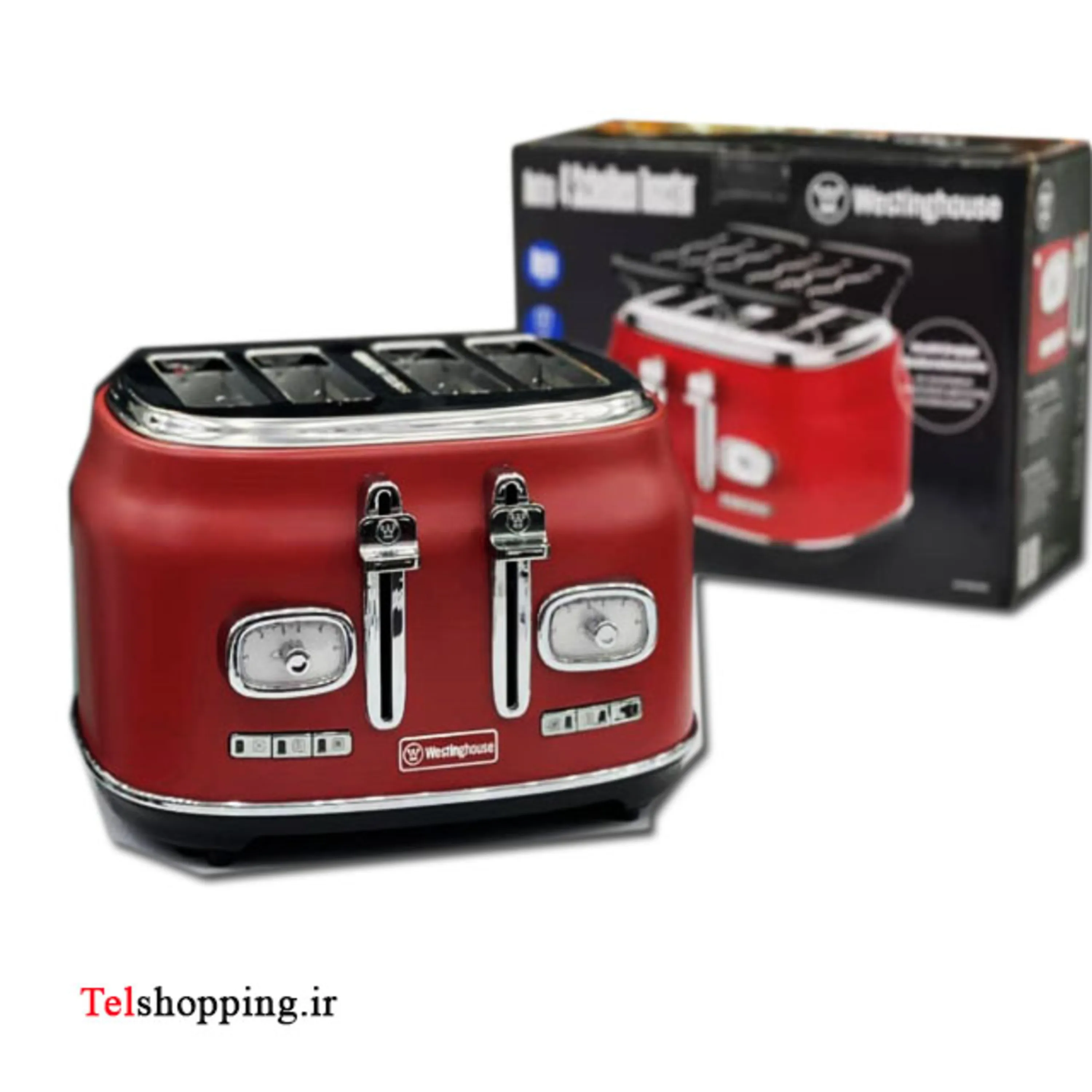 توستر نان 4 عددی وستینگ هاوس مدل 809